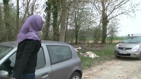 Hijab Niqab Arab Fuck - Sarah Abdelkhader, Car Trouble : XXXBunker ...
