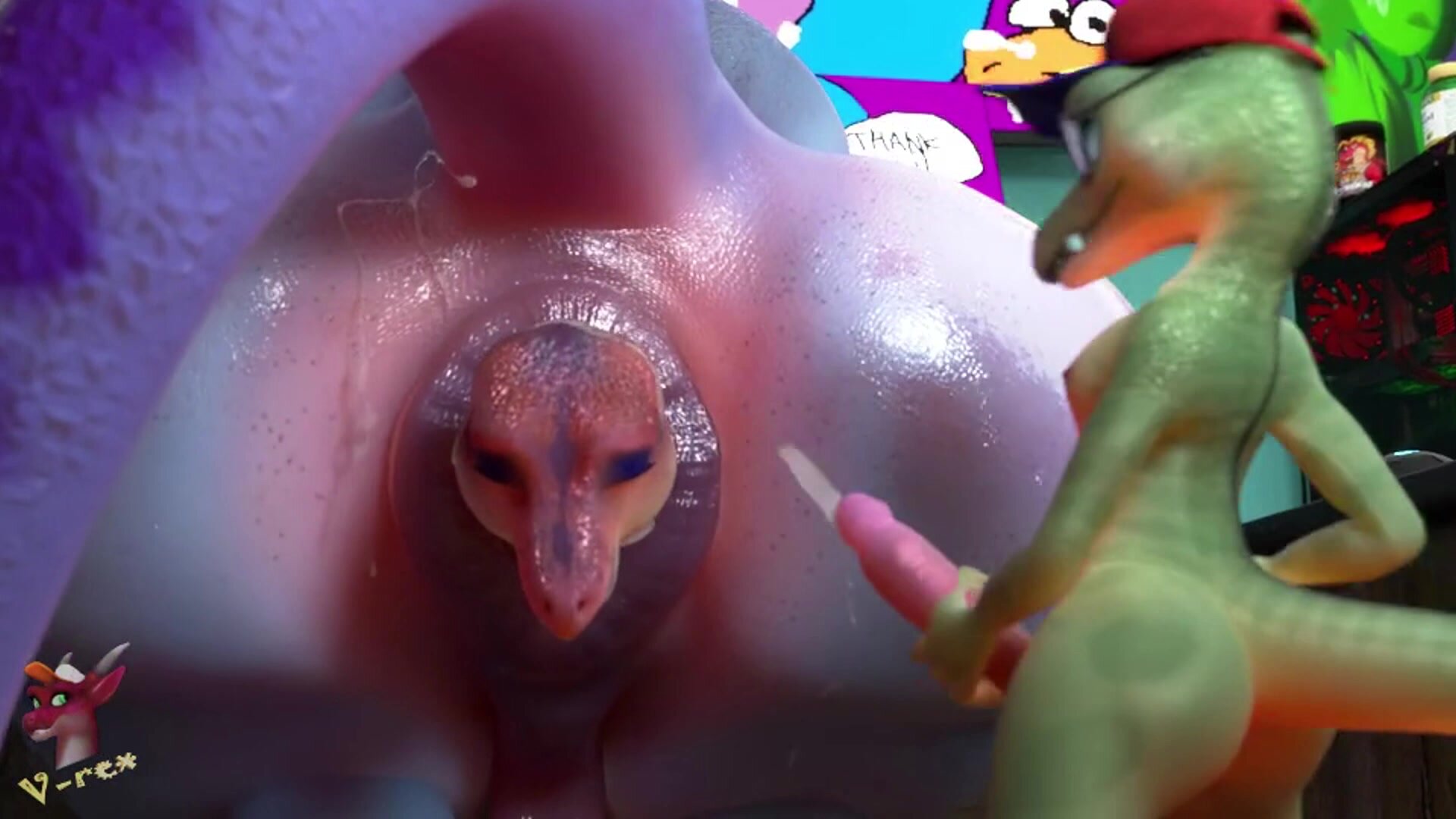 Bronto's Crazy Hole (Anal Vore) - ThisVid.com