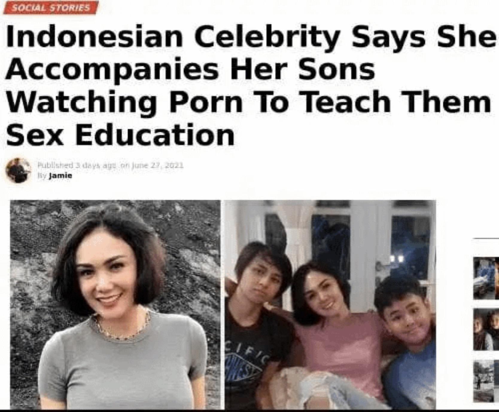 Isn't porn illegal in Indonesia… : r/facepalm