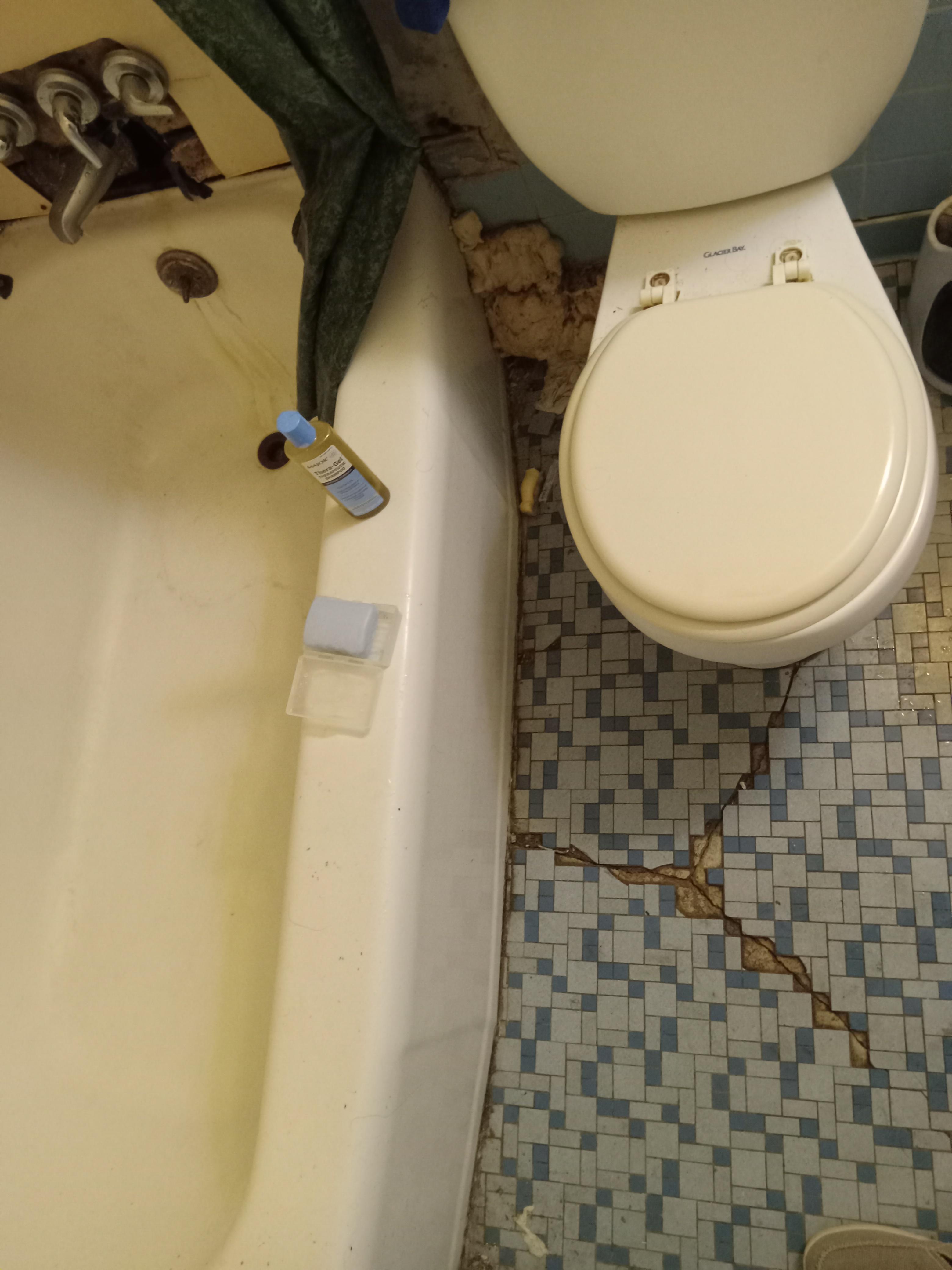 I pay 550 in a small city and this is my bathroom (US) : r/pics