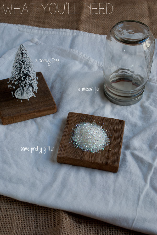 Simple Craves & Olive Oil: diy anthropologie mason jar snow globes