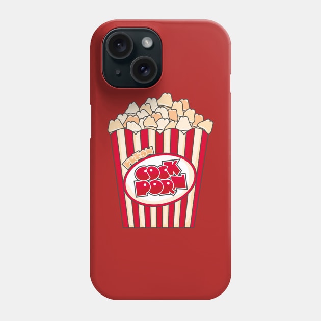 Pop corn / Cock porn - Pop Porn - Phone Case | TeePublic