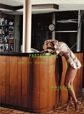 Photography April 1, 2009 New York by Phillips de Pury & Co. - Issuu