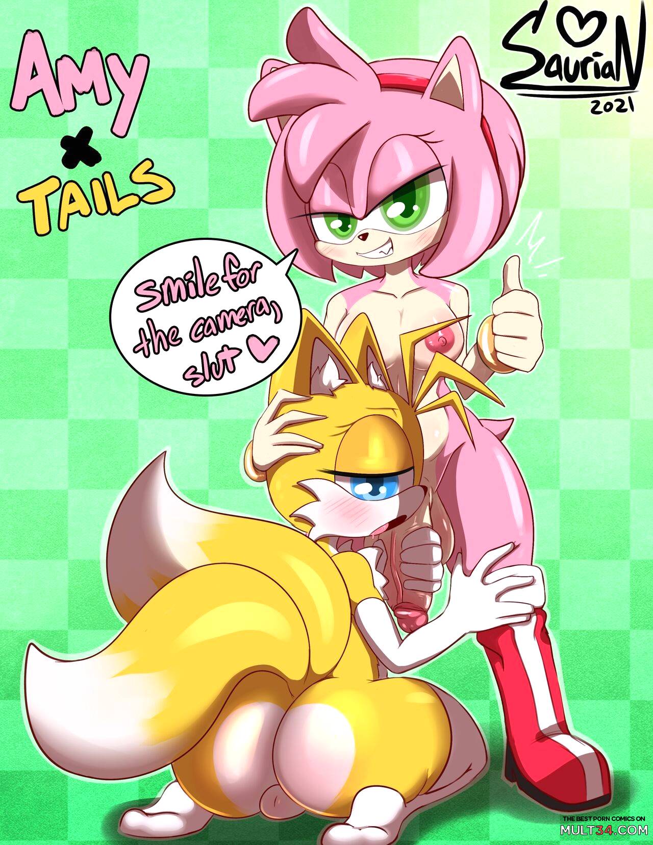 Amy x Tails porn comic - the best cartoon porn comics, Rule 34 ...