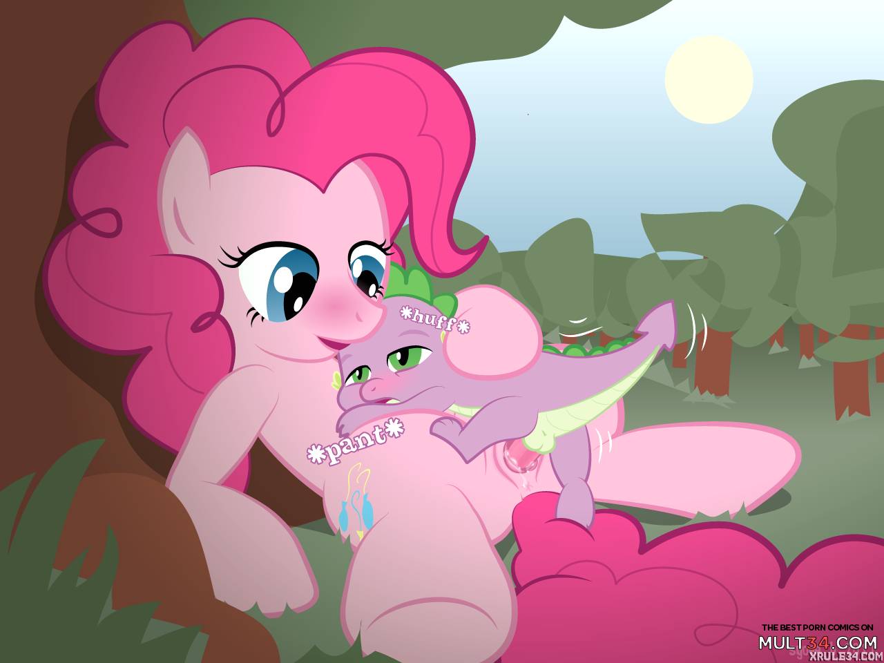 Pinkie Pie and Spike porn comic - the best cartoon porn comics ...