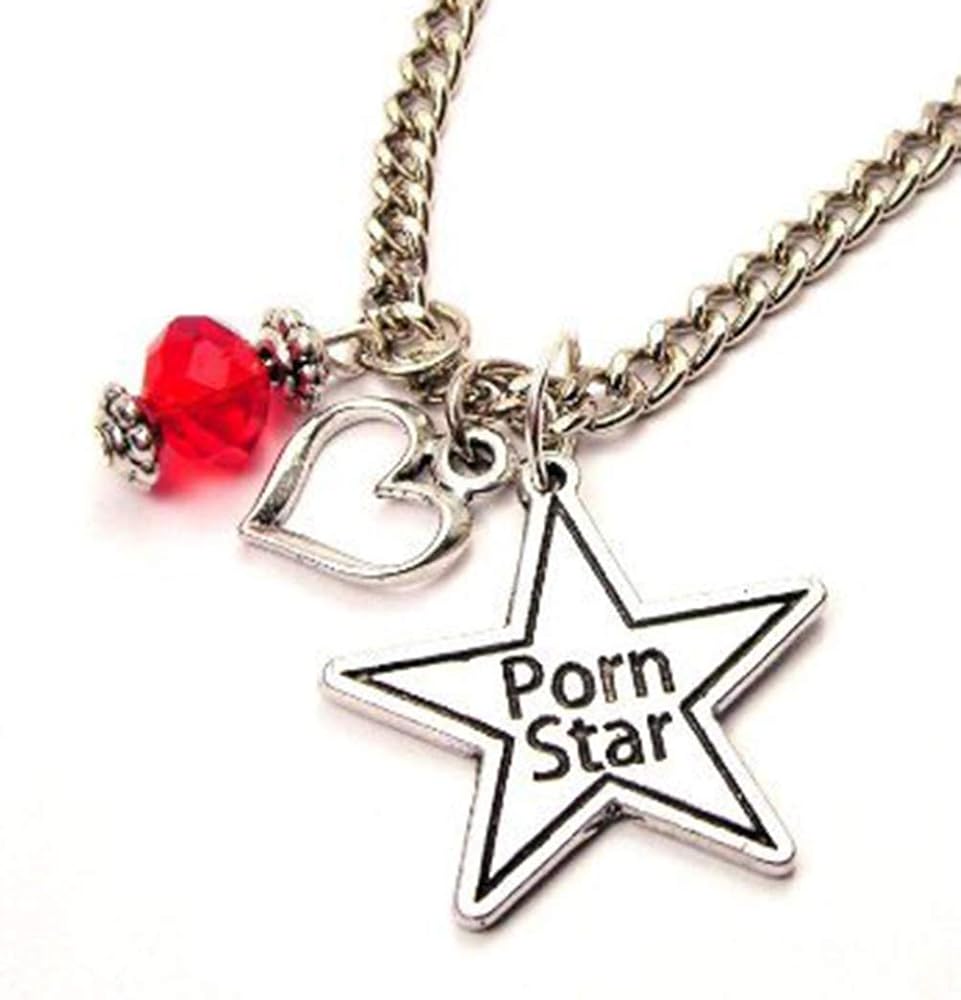 Amazon.com: ChubbyChicoCharms Porn Star Heart And Crystal 18 ...