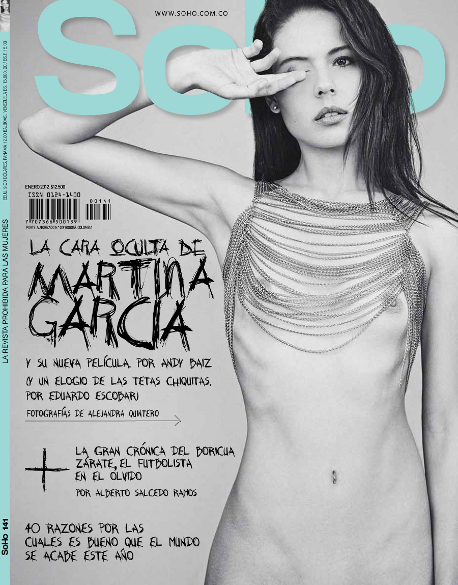 Martina Garcia nude for SoHo Magazine Colombia | Your Daily Girl