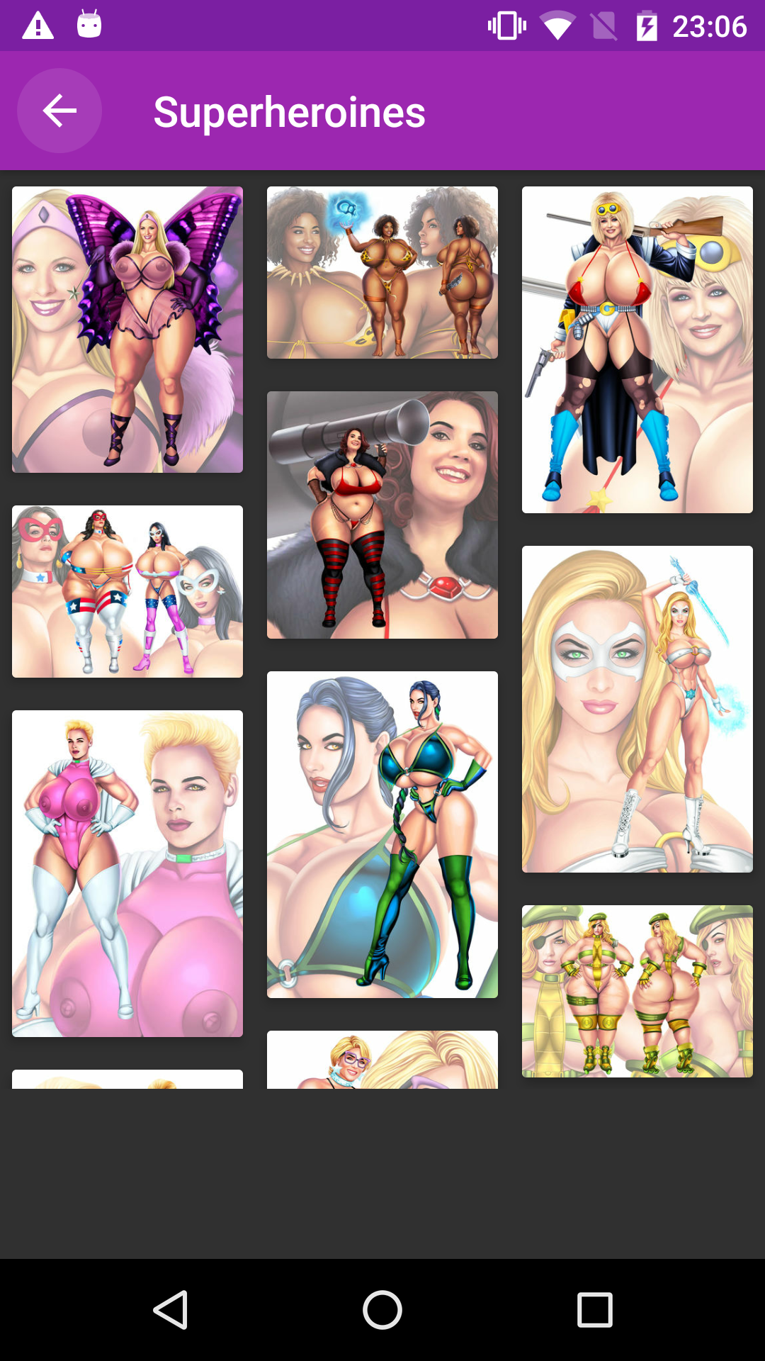 Superheroines | Comics | Android Porn Market