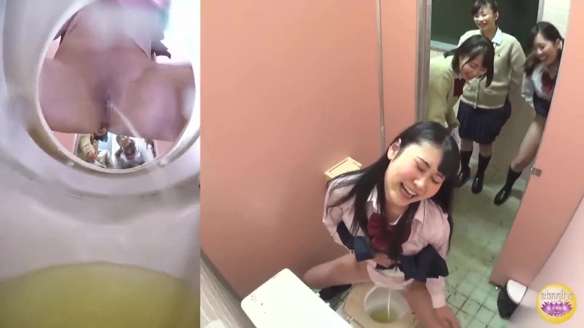 Japanese Students peeing Rush 1 first half - ThisVid.com