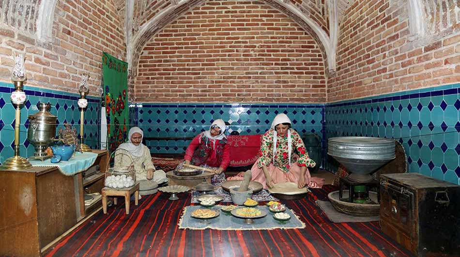 and the Qajar Bathhouse in Qazvin is among the well preserved ones ...