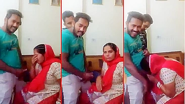 Penniless indian aunty sucking cock a rich nephew for cash - Leak ...