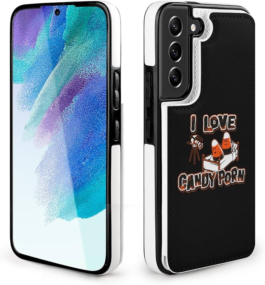 Amazon.com: I Love Candy Porn Leather Flip Phone Case Compatible ...