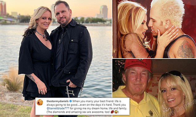 Stormy Daniels has married porn star Barrett Blade as Trump faces ...