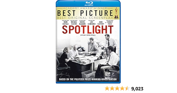 Amazon.com: Spotlight (Blu-ray) : Mark Ruffalo, Michael Keaton ...