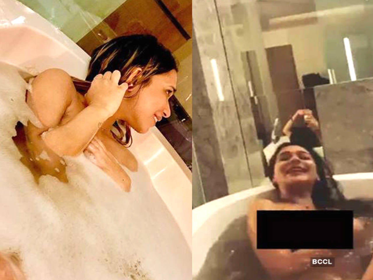 Sara Khan Nude Bathtub Video Photos Viral: Sara Khan's explanation ...