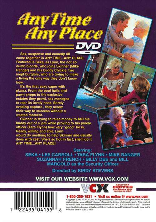 Any Time Any Place (1982) | Adult DVD Empire