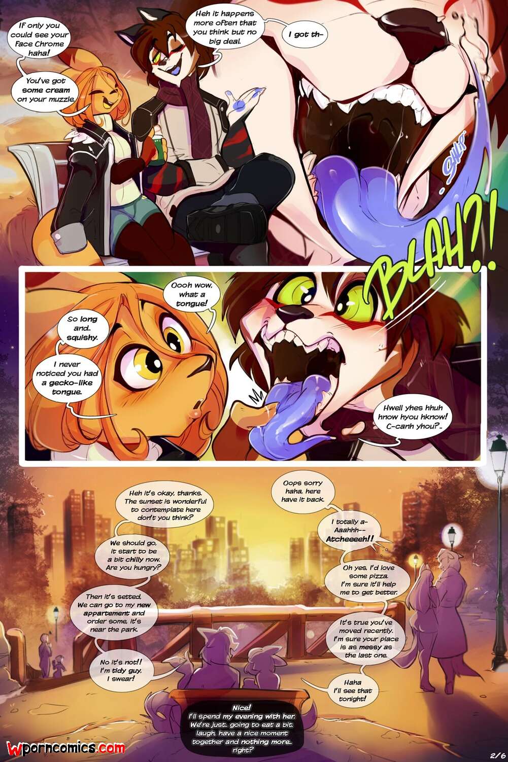 ✅️ Porn comic Tasty Lips. Chapter 1. Spirale. Sex comic furry ...