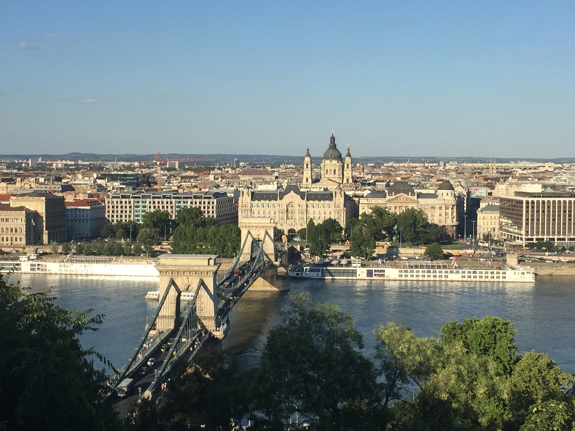 Budapest, including the banks of the Danube, the Buda castle ...