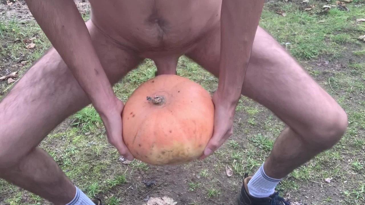 I Fuck a Pumpkin and Cum on it - Pornhub Gay