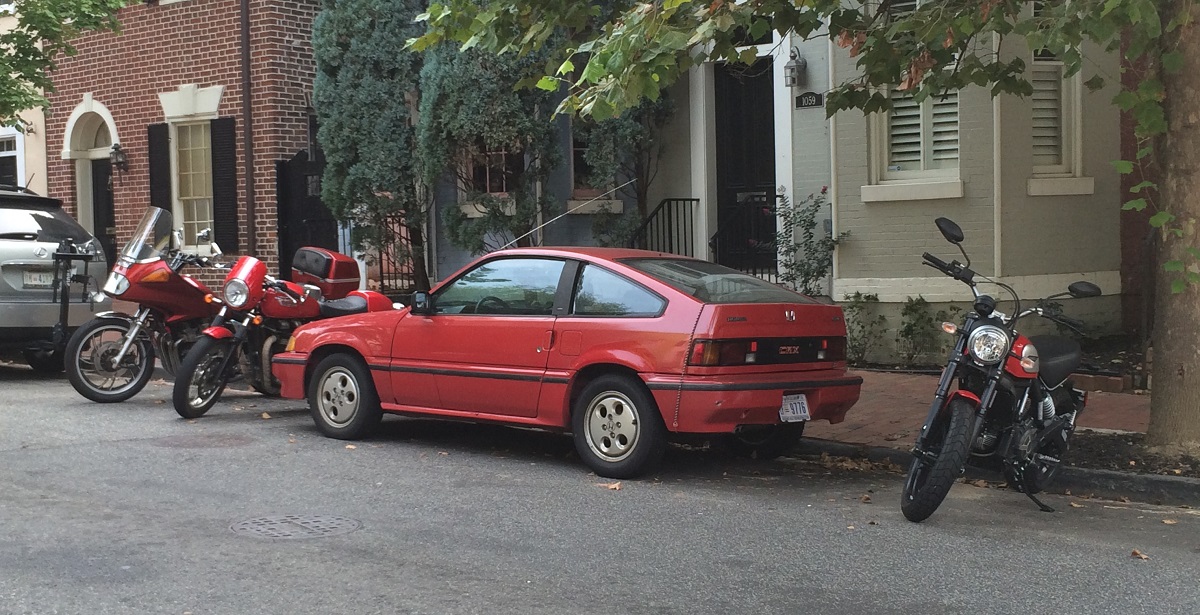 Curbside Classics and Neoclassics: Honda CRX Si, Yamaha Maxim ...