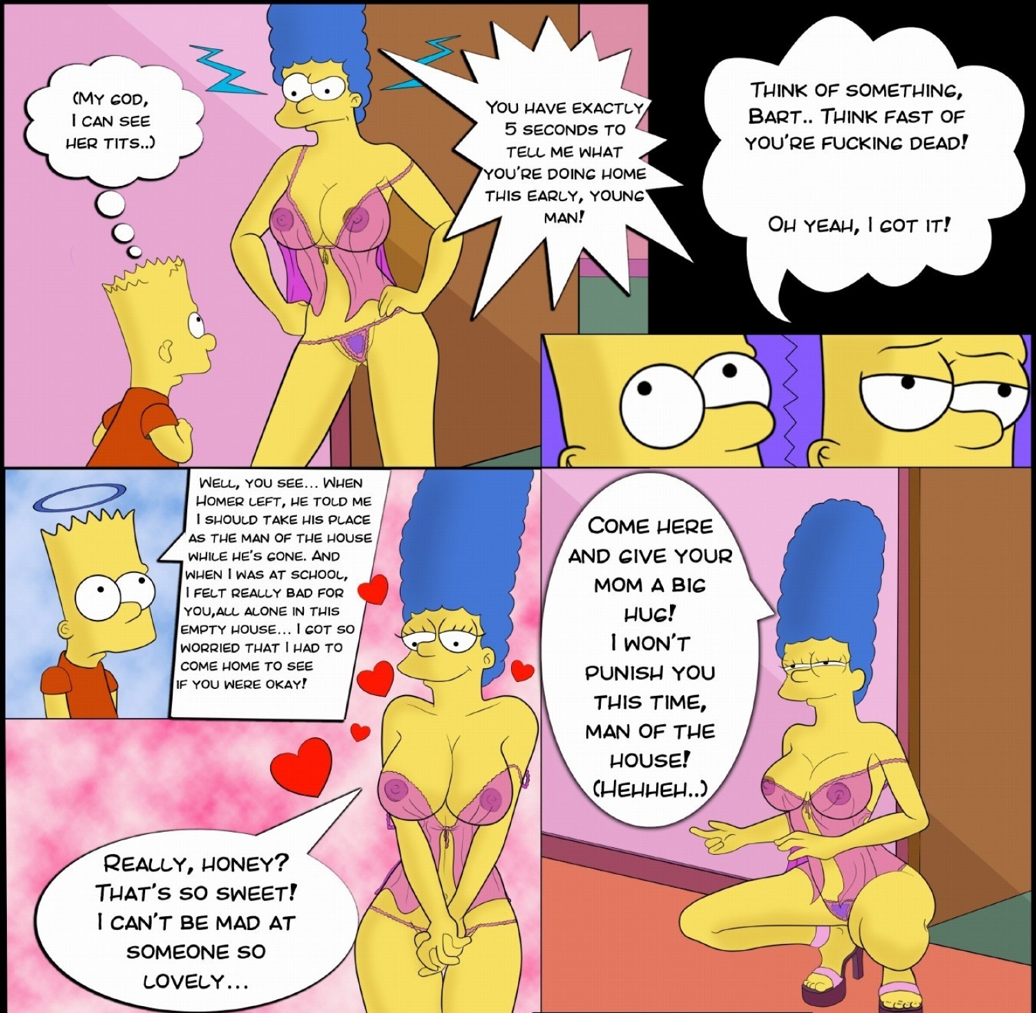 Croc – The Sin's Son – The Simpsons | Porn Comics Parody