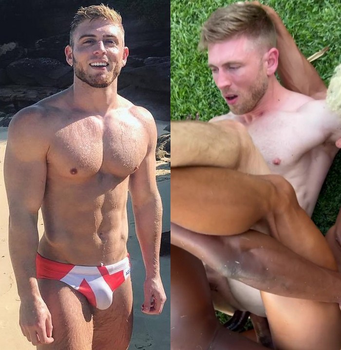 Hunky Gay Porn Newcomer Matthew Ellis Gets Double-Penetrated By ...