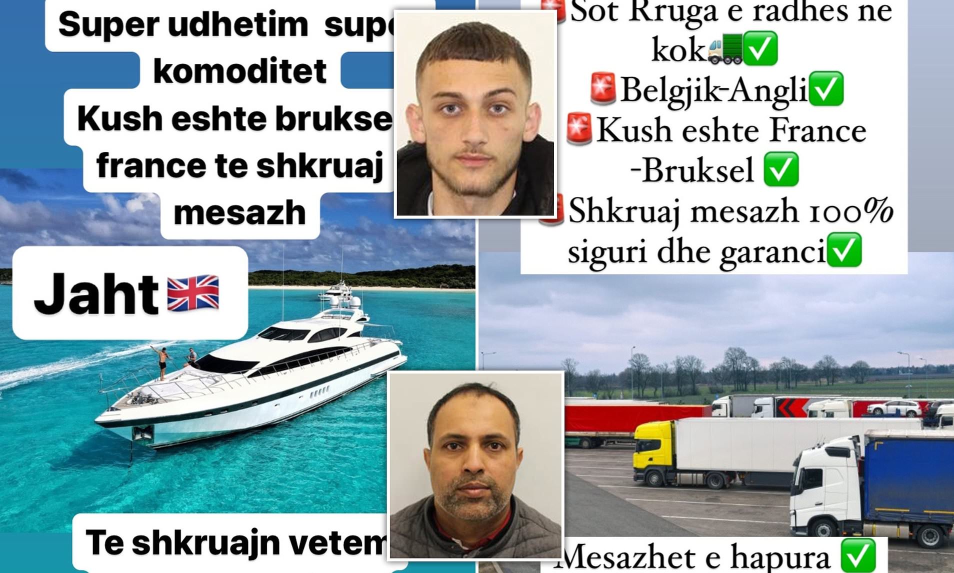 Revealed: The Albanian people smuggling gangs providing RETURN ...