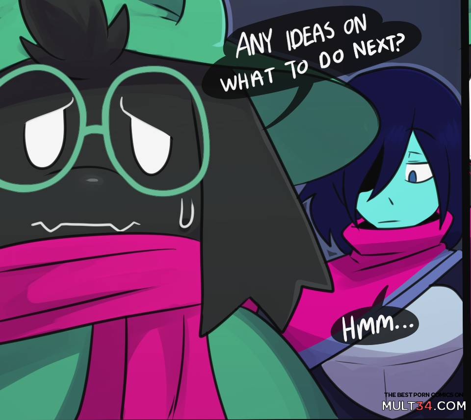 Kris' fucks Ralsei (Both versions) gay porn comic - the best ...