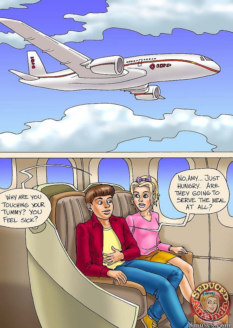 Adventure on a Plane - 8muses Comics - Sex Comics and Porn Cartoons