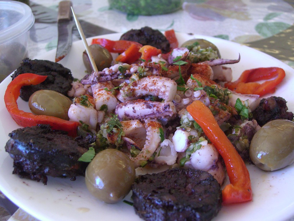 Morcilla Black Pudding, Spanish Olives, Pulpo Galego Galic… | Flickr