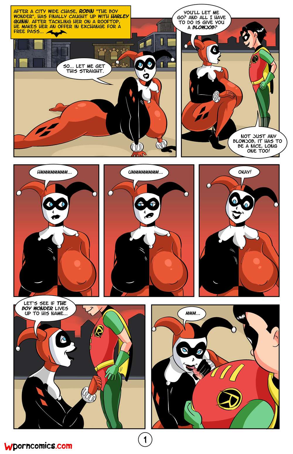 ✅️ Porn comic Robins Big Score. Chapter 1. Batman. Glassfish ...