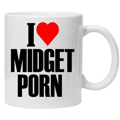 I Love Midget Porn Double Sided 11oz Funny Coffee Mug | eBay