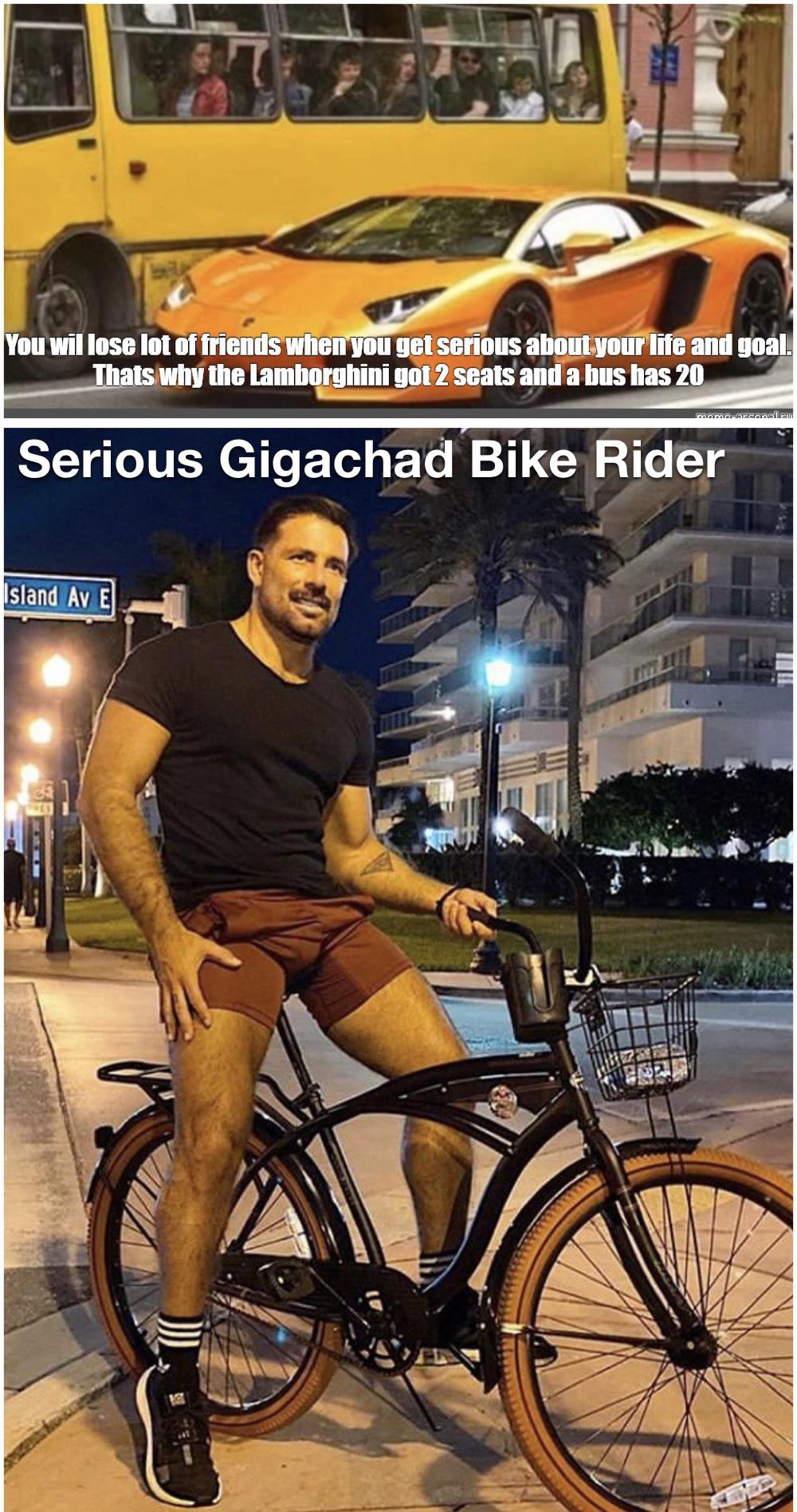 Serious Bike Rider is Serious : r/fuckcars