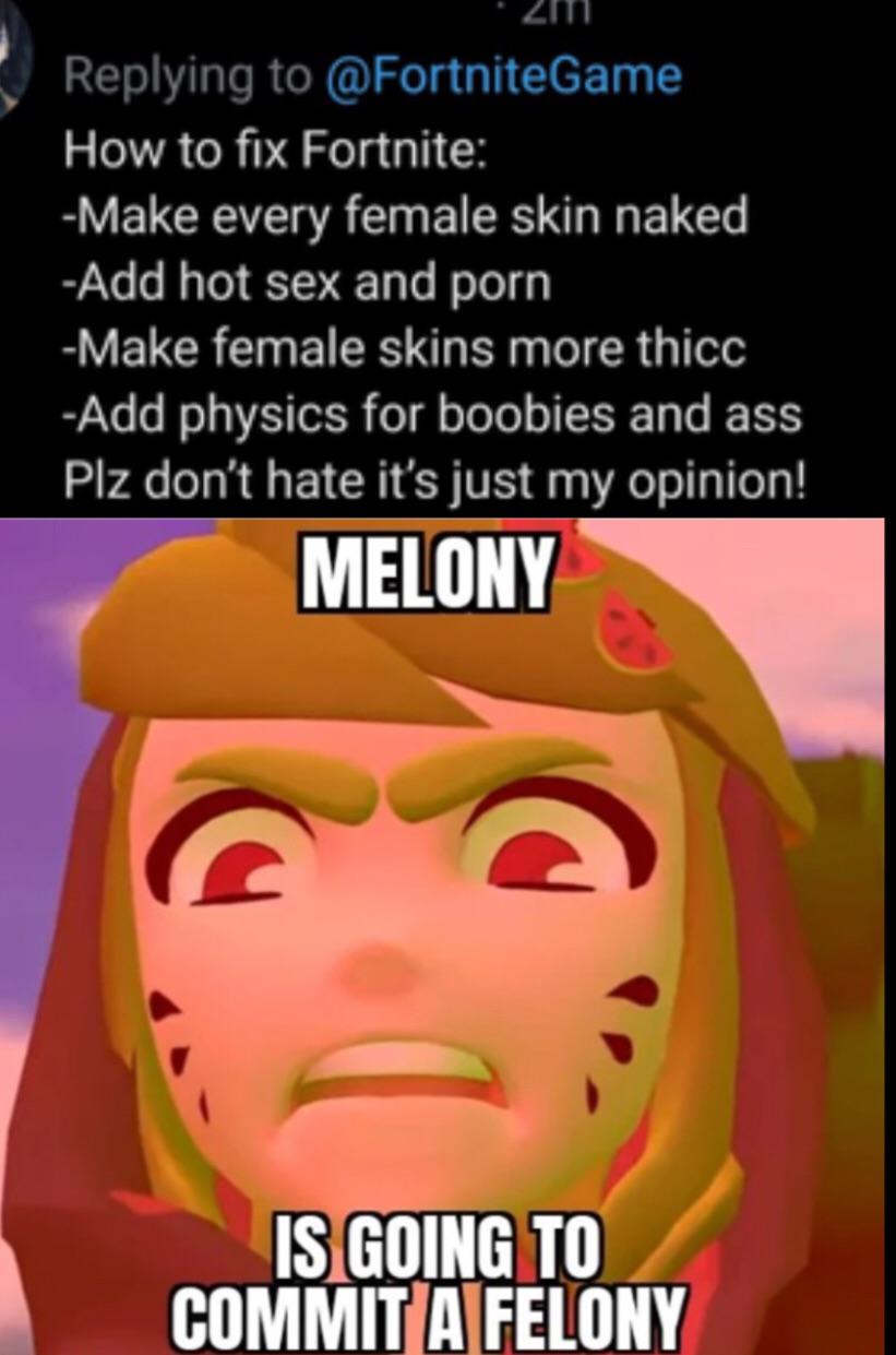 The fuck you want to make Fortnite a porn game for?! : r/SMG4