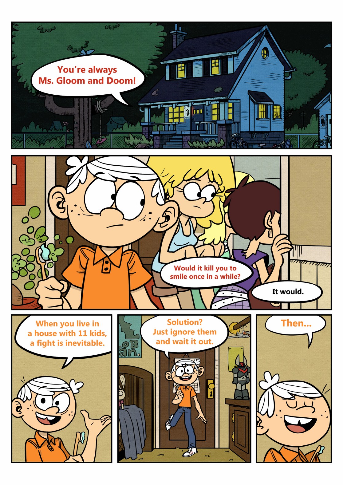 The loud house porn comics free » Page 2