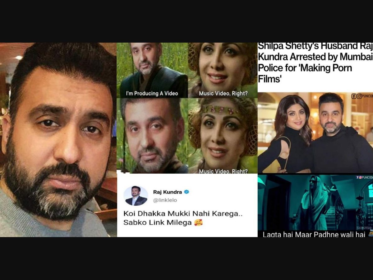 Memes about links of Raj Kundra's 'work' go viral