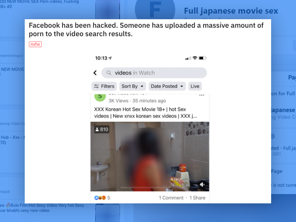 Was Porn Showing Up in Facebook Video Search After Outage ...