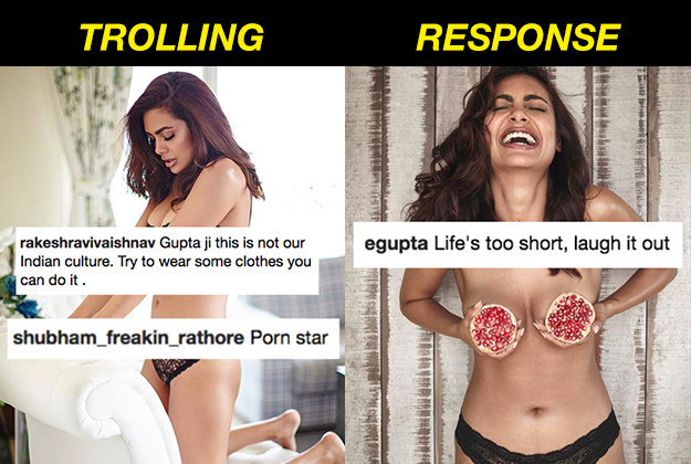 Esha Gupta Had The Perfect Response To Men Who Slut-Shamed Her ...