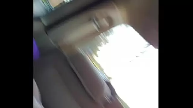 Real married African bbw slut takes A creampie in my back seat