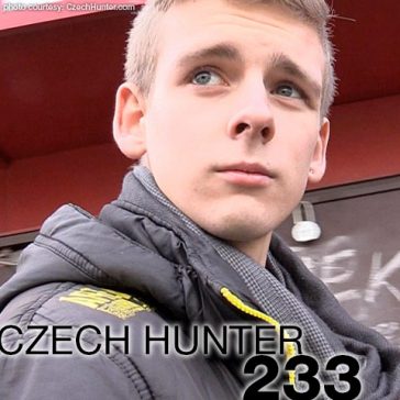 Czech Hunter 233 | Young Blond Handsome Czech Amateur Guy has Gay ...