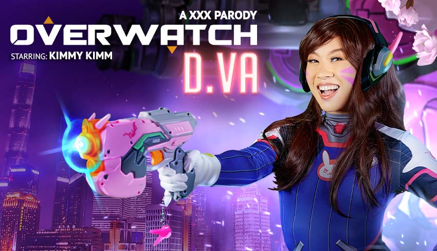 Overwatch: D.VA VR Porn Parody - Kimmy Kimm VR Cosplay Porn | VR Conk