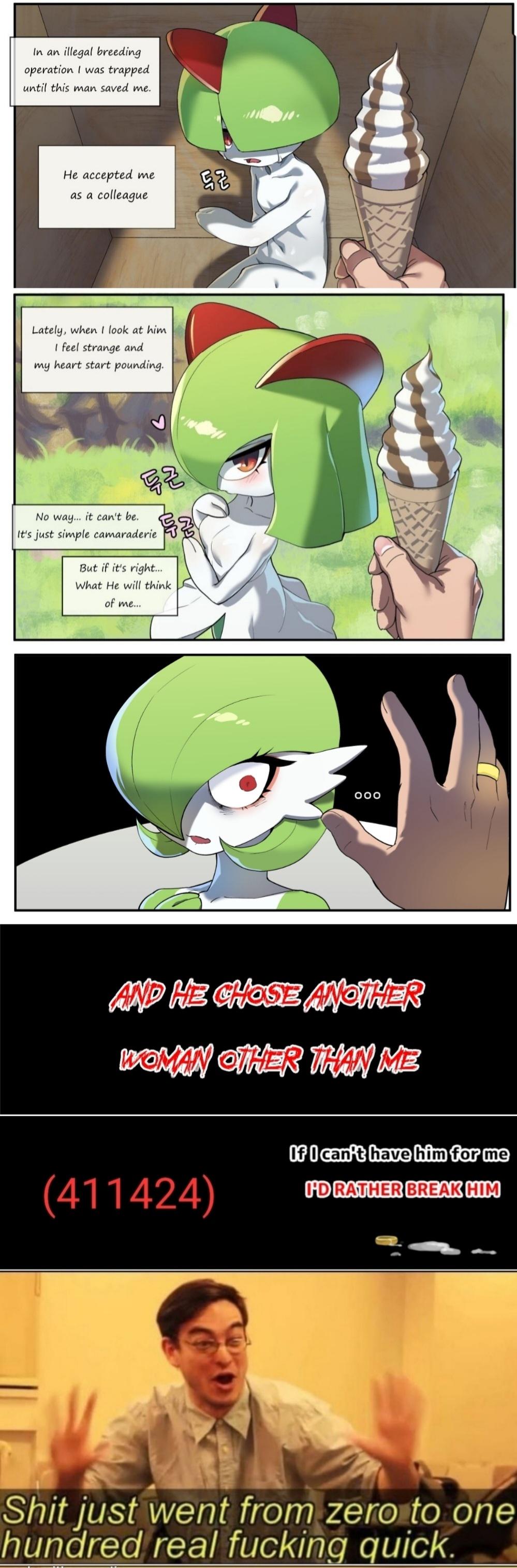 hey do want a yandere gardevoir ? (411424) : r/lostpause