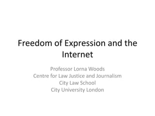 IALS Freedom of Expression and the Internet | PPT