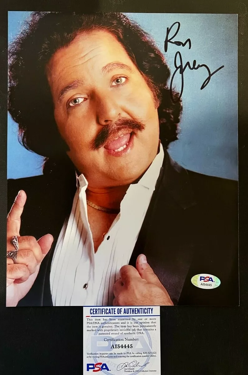 RON JEREMY SIGNED AUTOGRAPHED 8X10 PHOTO XXX PORN STAR ADULT MOVIE ...