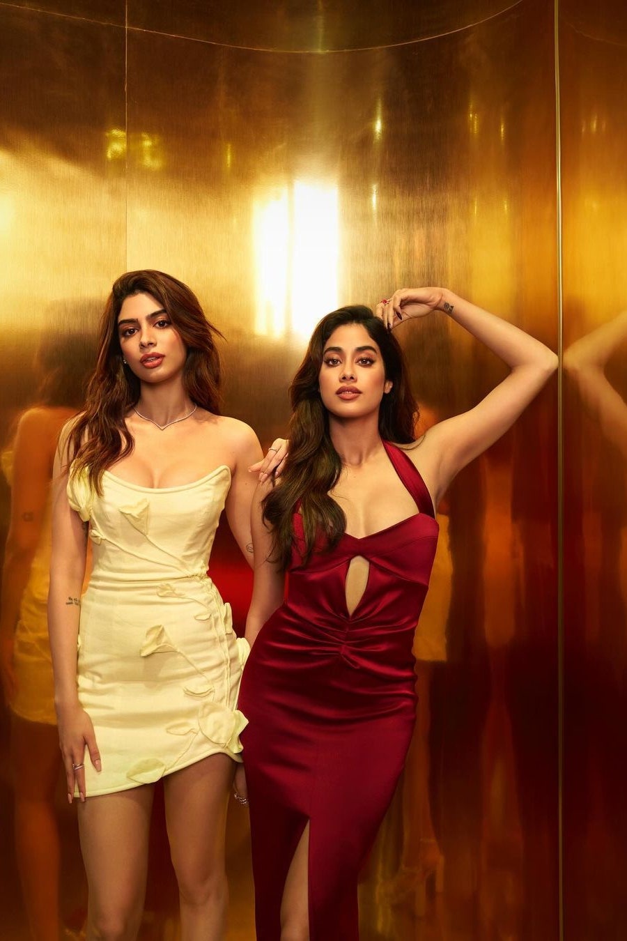 Janhvi and Khushi Kapoor are leaning into their pin-up style era ...