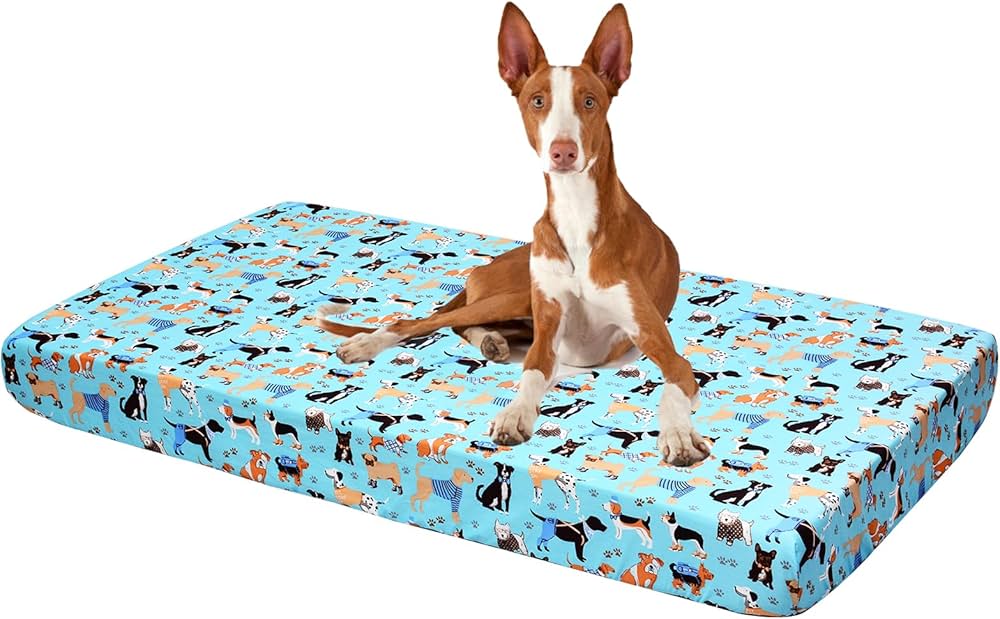 Amazon.com : Dog Bed Cover - 38x24x5 Inch Dog Bed Replacement ...