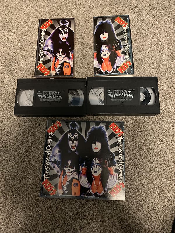 VHS Video Kiss Second Coming X 2 with Tour Catalog 1998 | Reverb