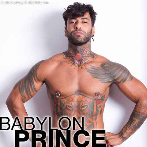 Babylon Prince | Handsome Tattooed Iraqi Gay Porn Star ...