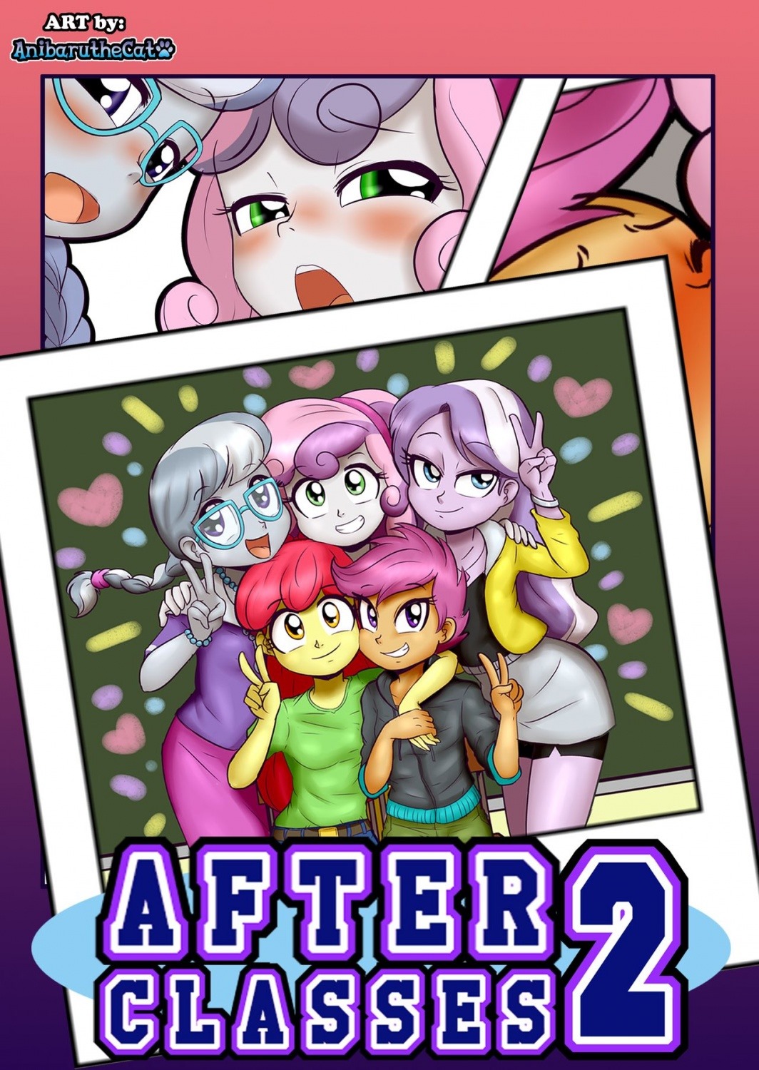 After Classes 2- My Little Pony: Equestria Girls - Porn Cartoon Comics