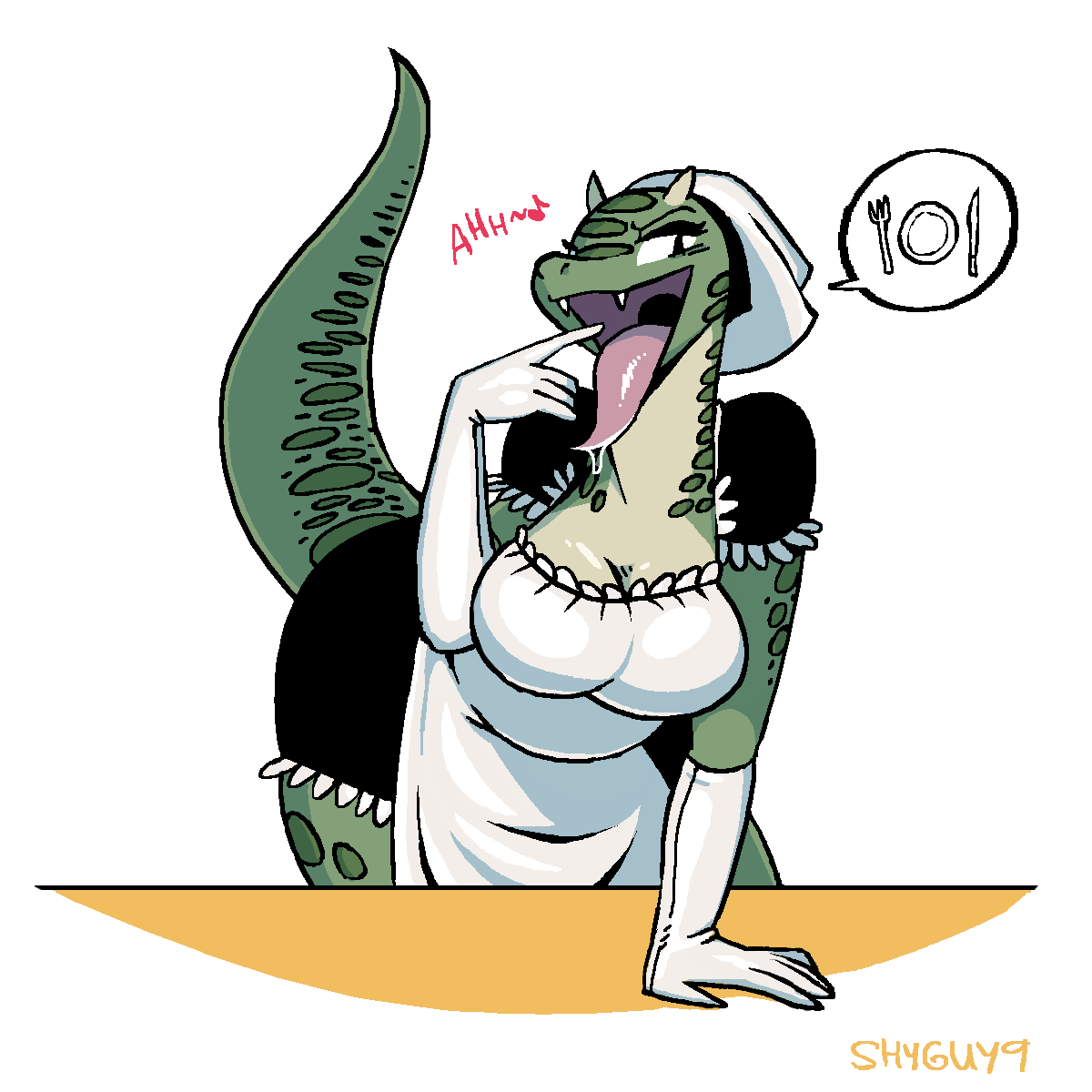 The Hungry Argonian Maid — Weasyl